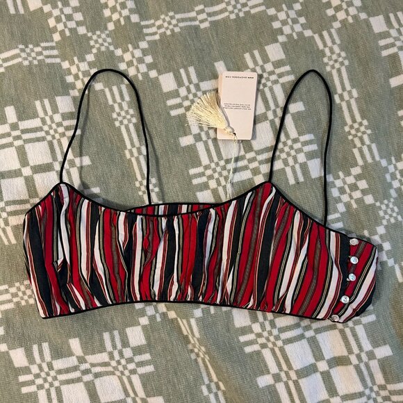 Doen Amora top in montecito stripe, Medium, New - Picture 6 of 8